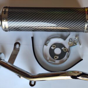 Auspuh gy6 4t 50 (karbon izgled) Ch