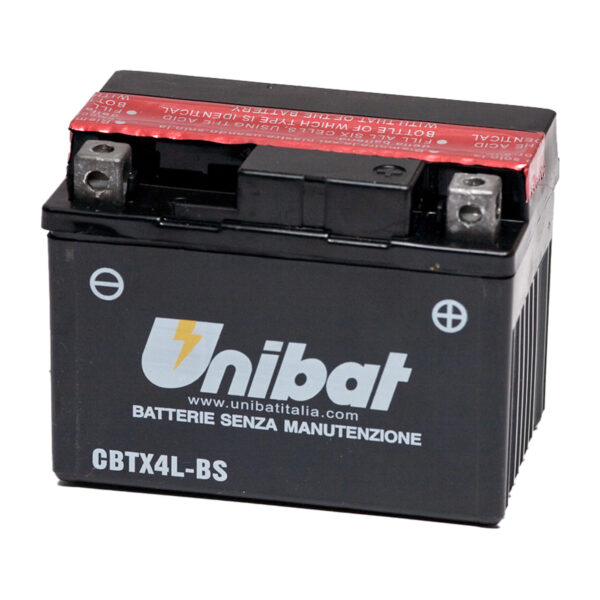 CBTX4L-BS Unibat 12v 3Ah