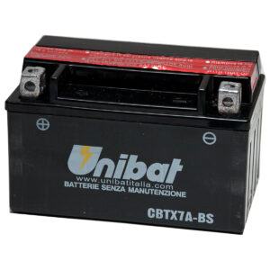 CBTX7A-BS Unibat 12v 6Ah