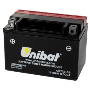 CBTX9-BS Unibat 12v 8Ah