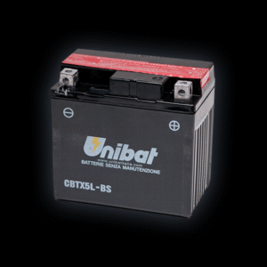 CBTX5L-BS Unibat 12v 4Ah