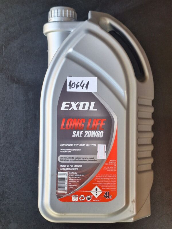 Exol Turbo Long sae 20w-60 4/1