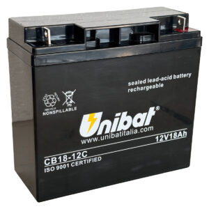 CB18-12 12v 18Ah Unibat SLA CB18-12 CICL(SLA CB18-12)