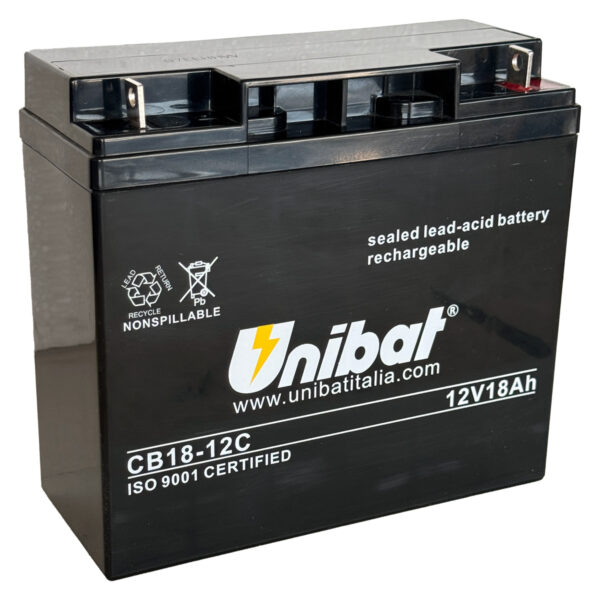 CB18-12 12v 18Ah Unibat SLA CB18-12 CICL(SLA CB18-12)