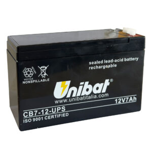 CB7-12 12V 7aAh Unibat SLA (CB7-12)