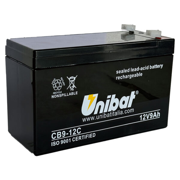 CB9-12 12V 9Ah Unibat SLA CB9-12 CICL.(SLA CB9-12)